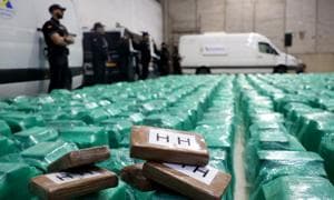 Spain police break up cocaine smuggling network using containerships