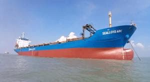 MV Sealloyd Arc sinks off Phuket as Thai navy rescues all 16 crew members