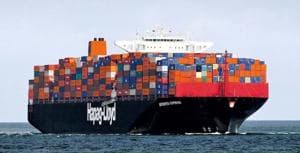 Seaspan delivers first methanol-converted Hapag-Lloyd boxship