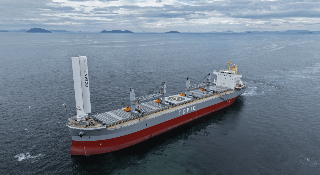 Bulker tests wind and solar power systems to cut fuel use