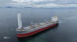 Bulker tests wind and solar power systems to cut fuel use